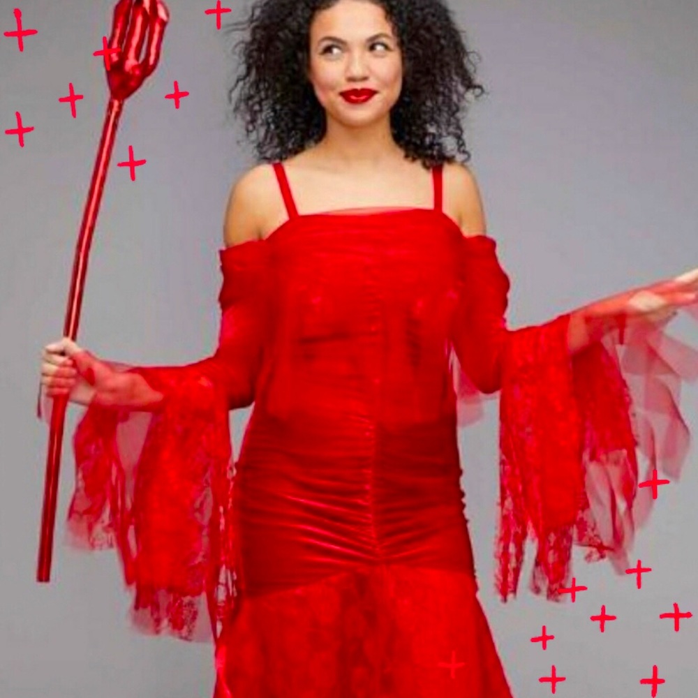 🎉2X HOST PICK🎉 Chasing Fireflies devil dress